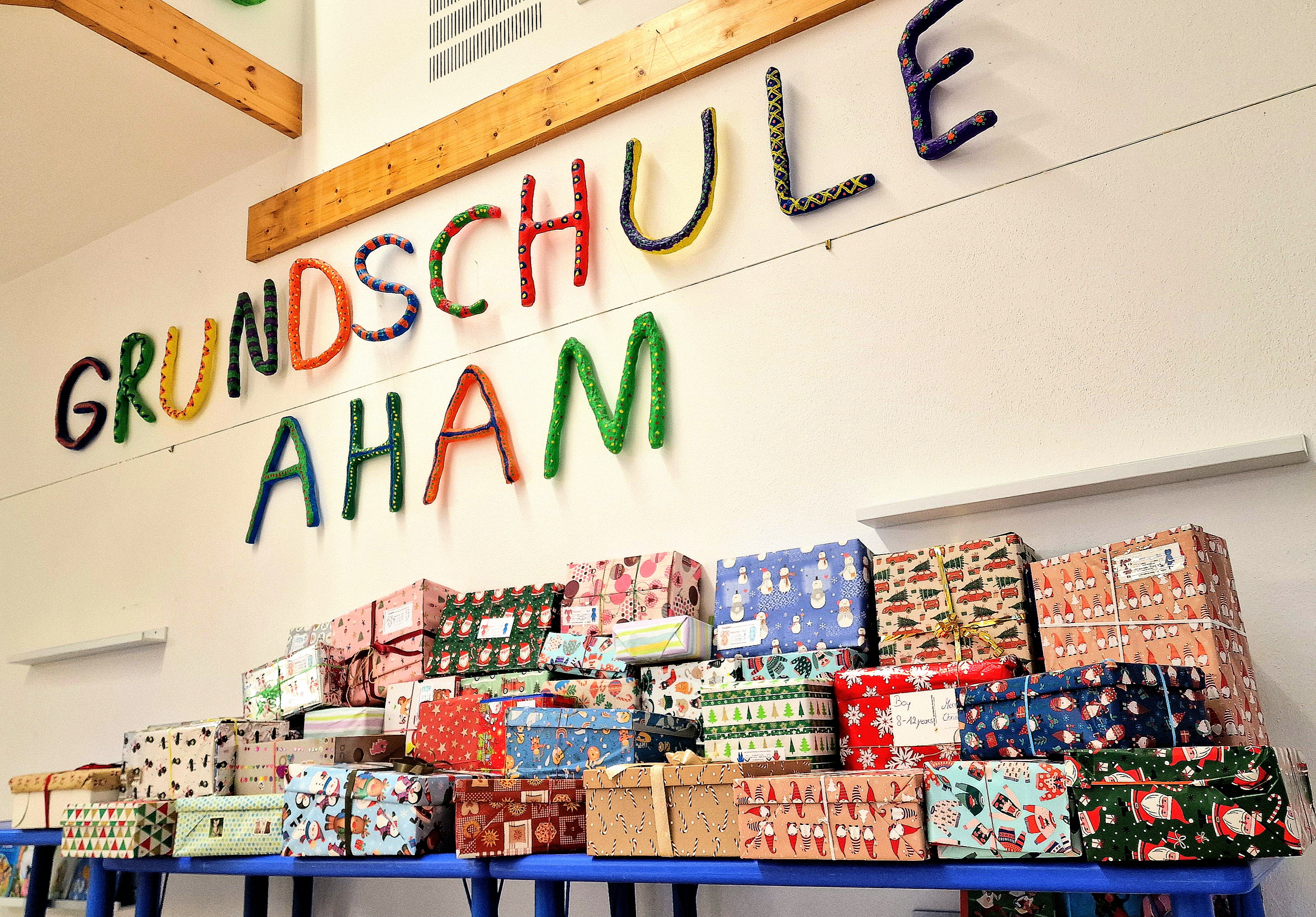 Geschenkaktion - Geschenke mit Herz